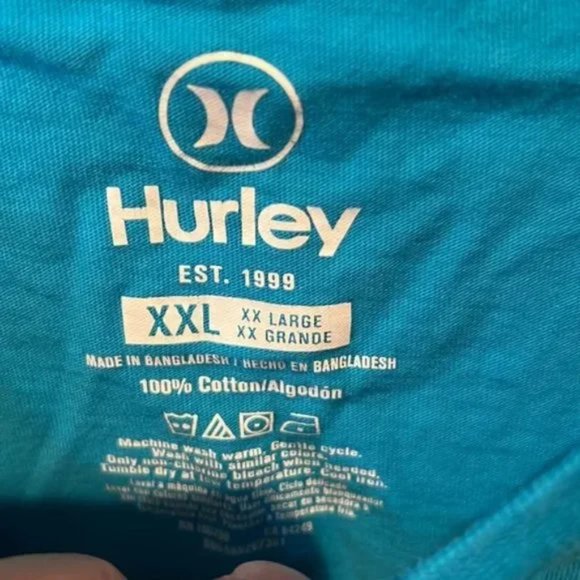 Hurley tee. Size XXL. Measurements in pics. Gently used excellent condition. - Picture 2 of 5